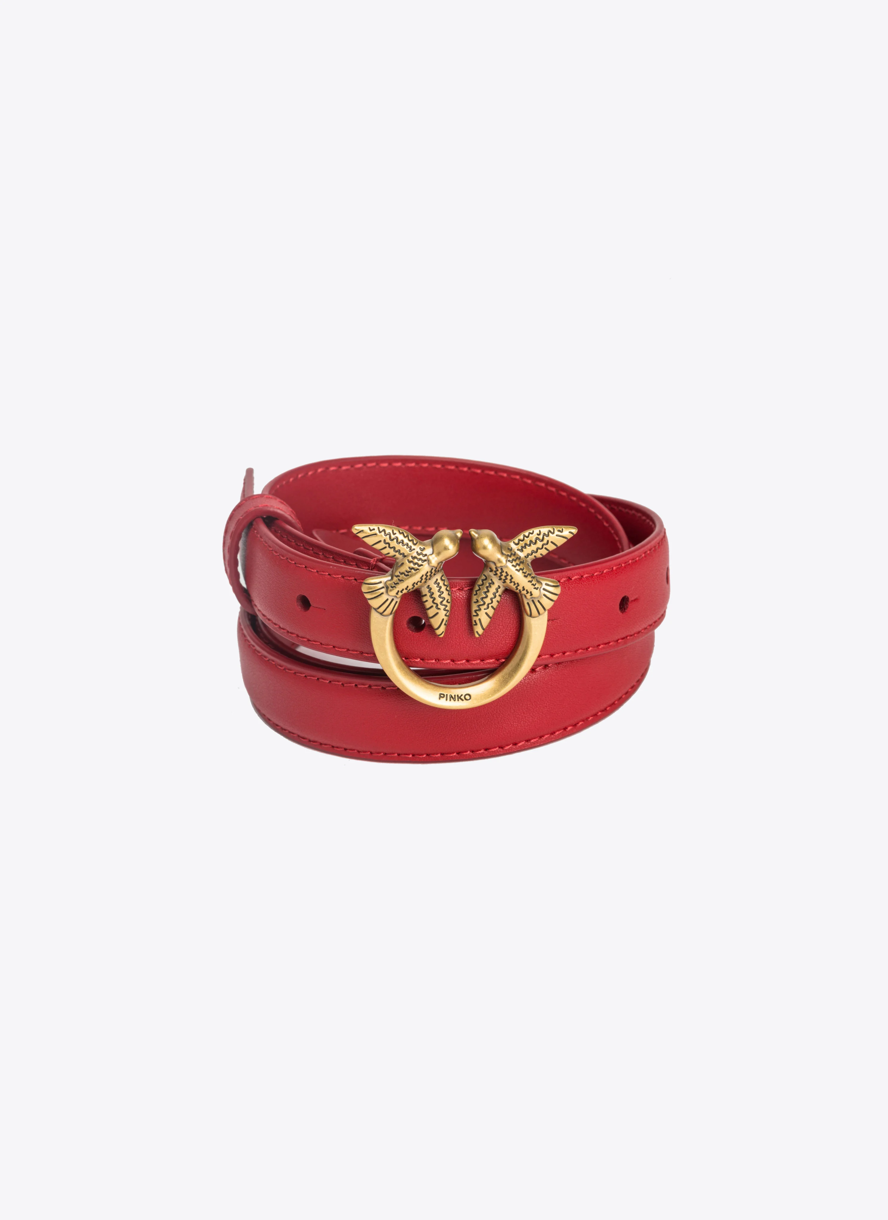 Fine ceinture love birds | Rouge