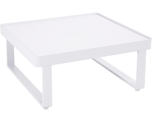 Garden Place Chiara 6-persoons tuinmeubelset bestaande uit: Tafel, aluminium, wit