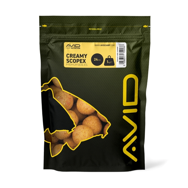 Bouillettes Avid Creamy Scopex (1kg)