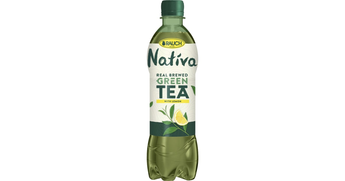 Rauch Nativa Green Tea Lemon 0,5 Liter (Einweg)