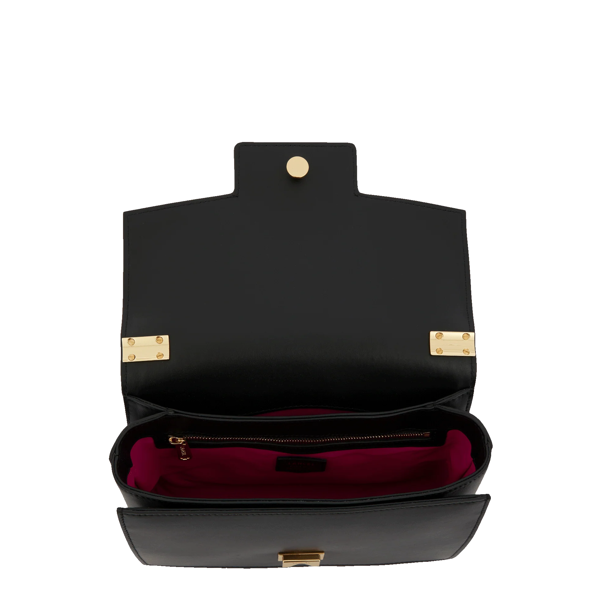 Sac rabat Roxane de Lancel-Noir/Doré