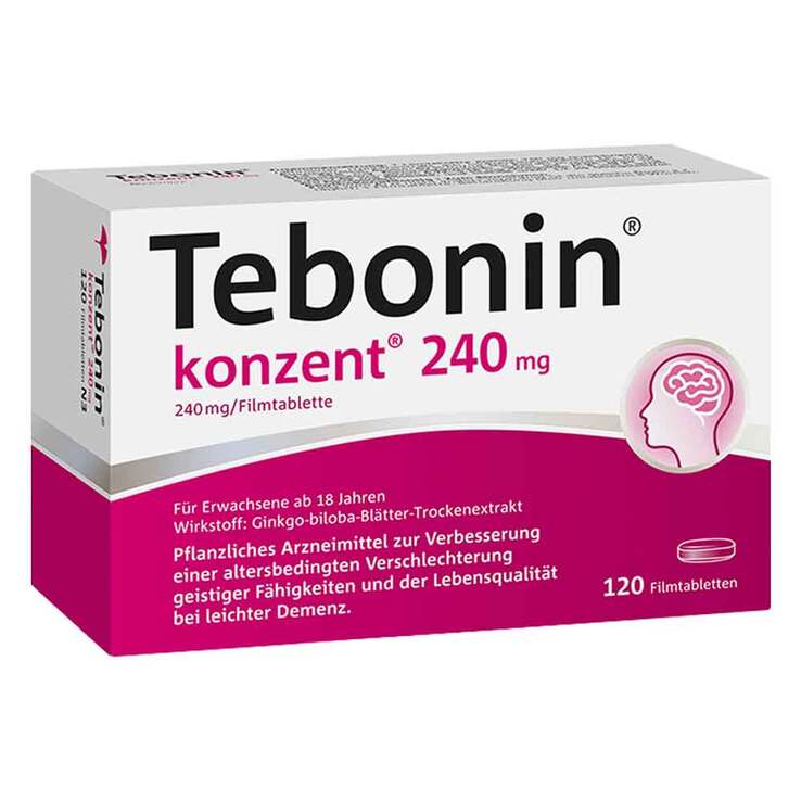 Tebonin konzent 240 mg Filmtabletten, 120 St