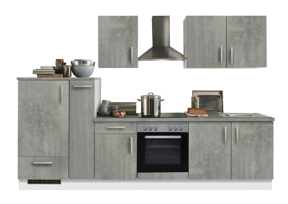 Menke Küchen Küchenblock White Premium 300