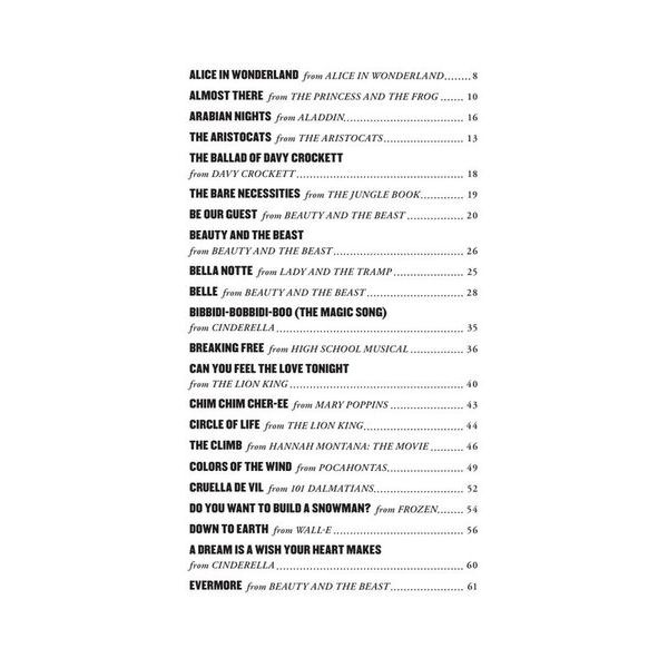 Hal Leonard Little Black Book Disney Uku