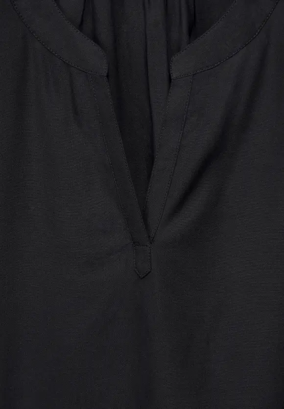 Viskose Blusenshirt - Black
