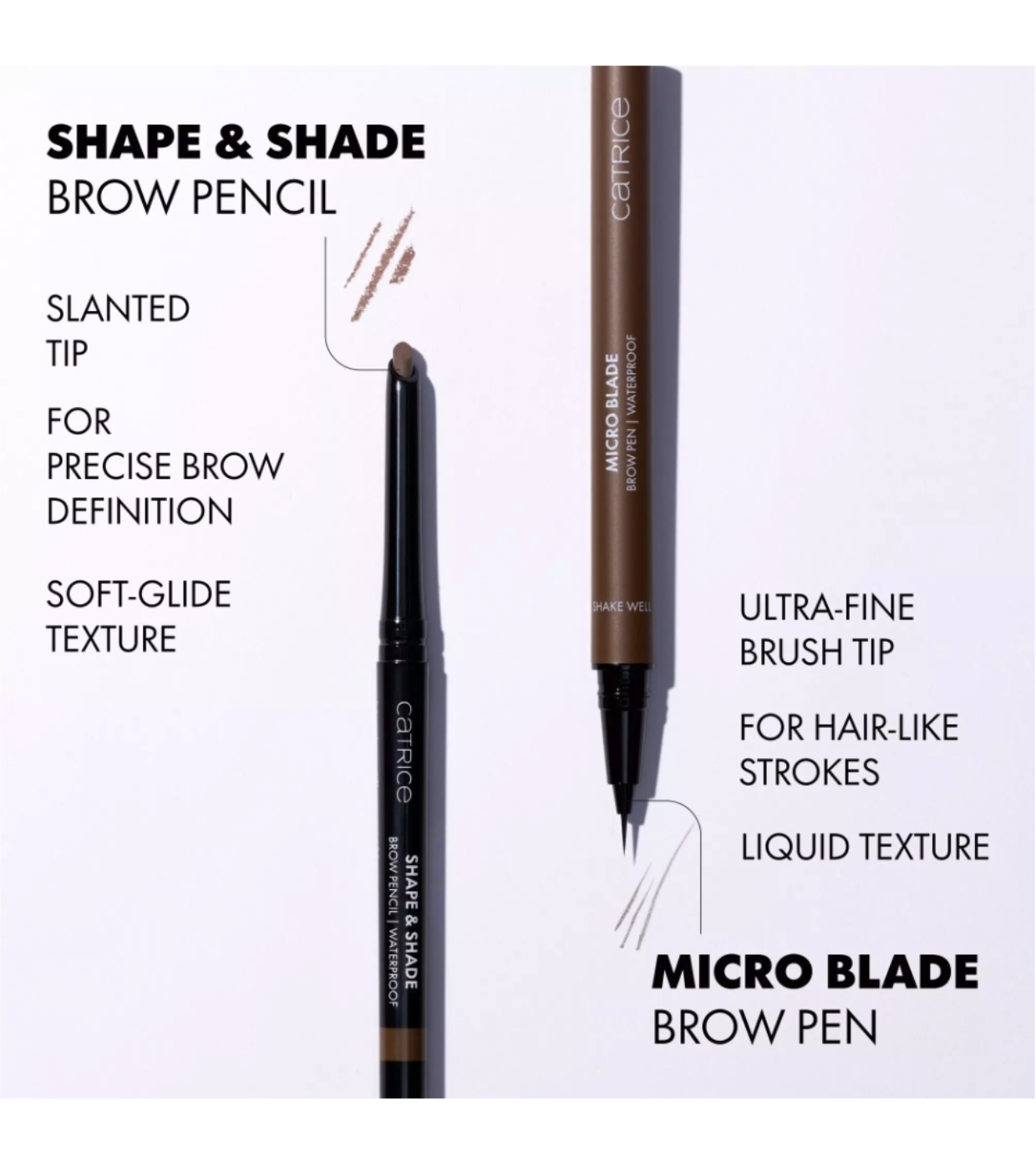 Catrice - Lápis de sobrancelha à prova d'água Micro Blade - 010: Soft Blonde