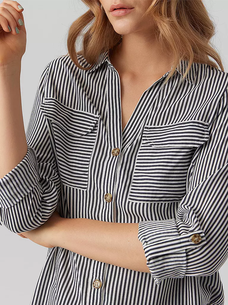 VERO MODA Bluse VMBUMPY schwarz