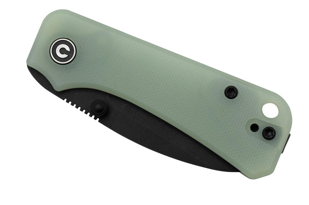 Civivi Baby Banter C19068S-8 Natural G10, Black Stonewashed zakmes, Ben Petersen design