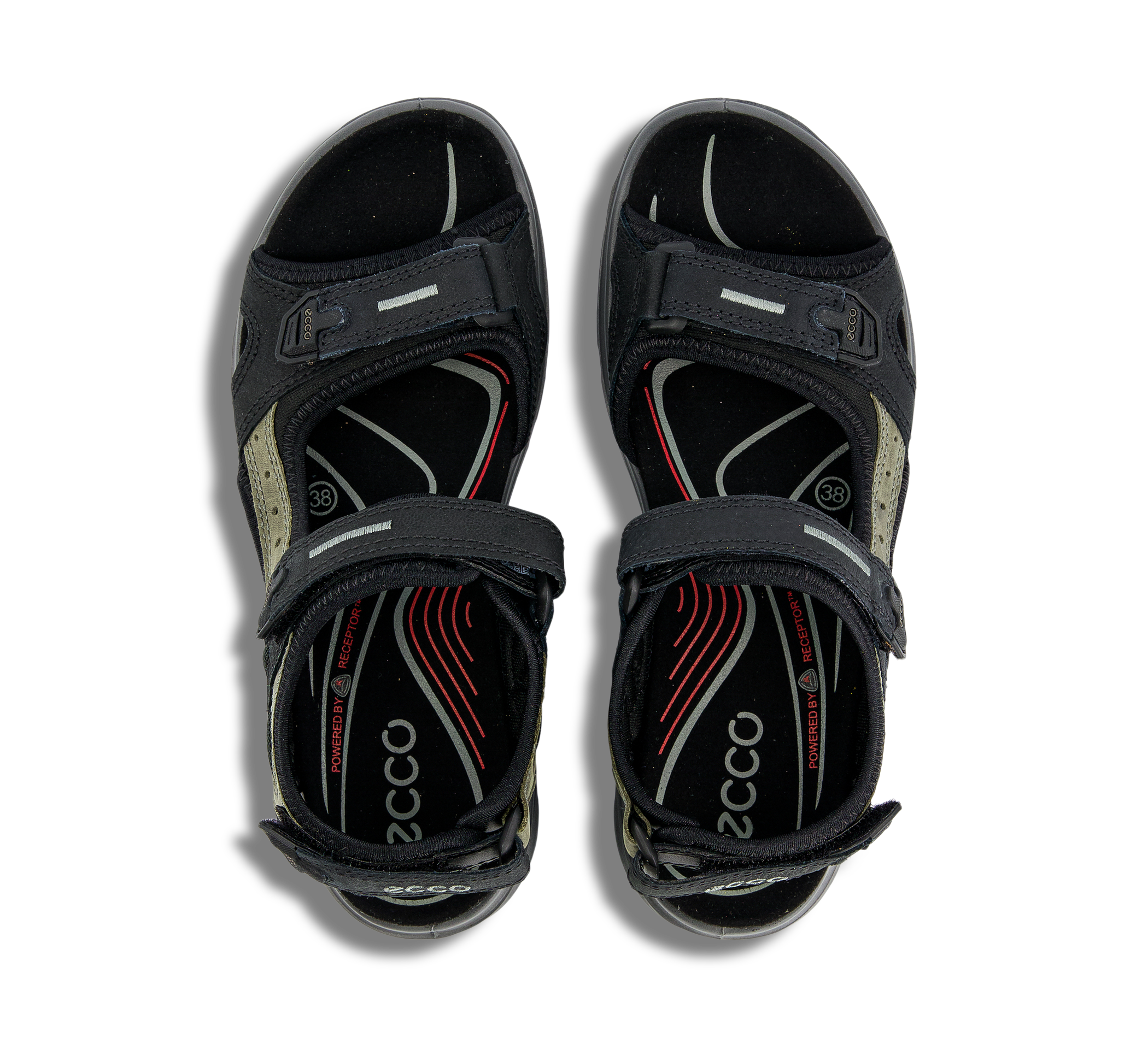 Ecco Offroad - Trekkingsandalen schwarz