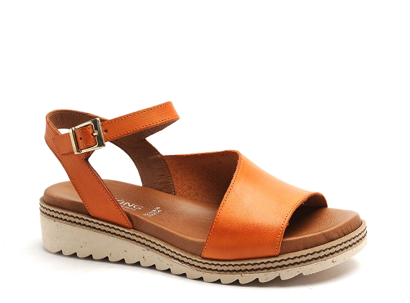 Dorking nu pieds plats femme d8771 tx orange