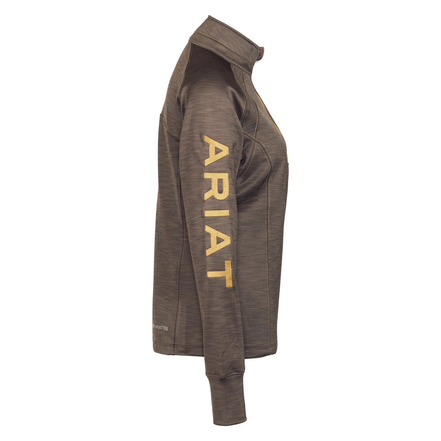 ARIAT Sweatshirt Tek Team 1/2 Zip - canteen