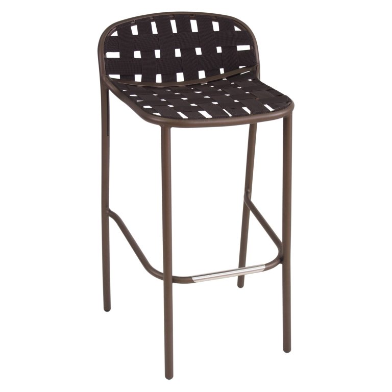 Emu Yard Stool barkruk brown/brown