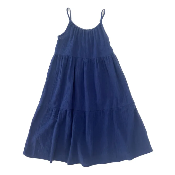 Longlivethequeen Robe Bretelles Fines | Bleu roi
