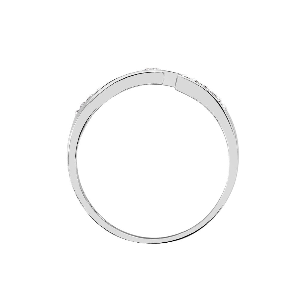 Bague Solitaire Elisa Or Blanc Diamant