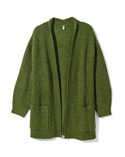 cardigan femme Gracelyn vert foncé