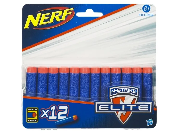NERF N-Strike Elite - Genopfyldningspakke - 12 stk.