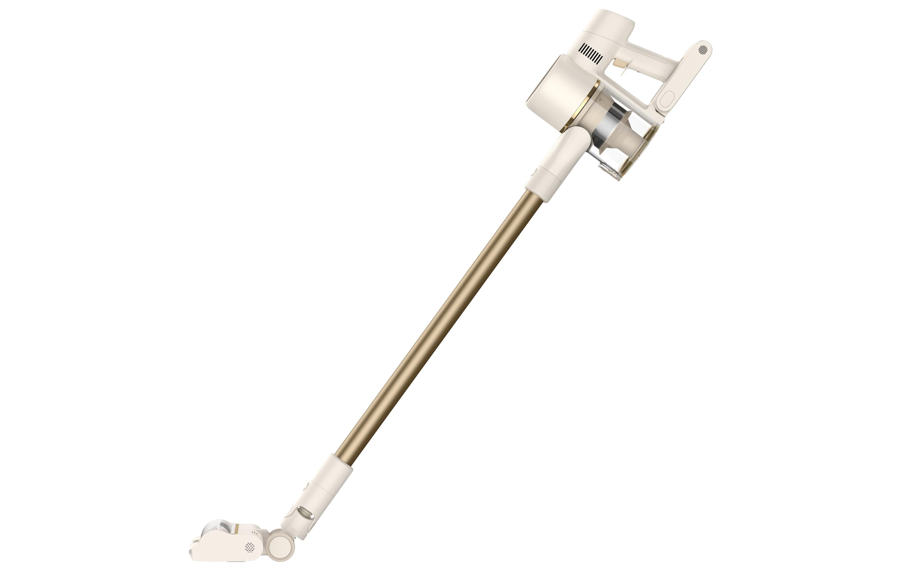 Akku-Hand- und Stielsauger R10 Gold/Weiss<br>Kabelloser Staubsauger