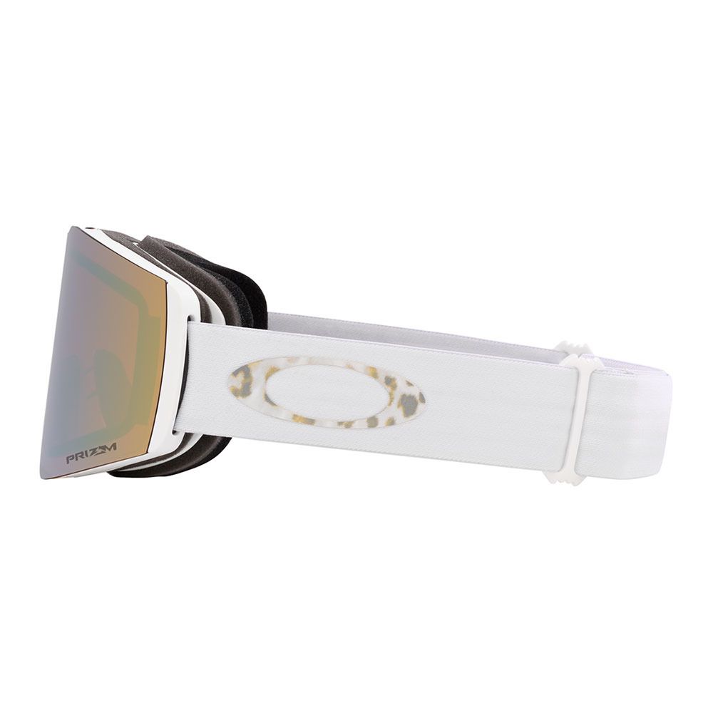 Oakley FALL LINE M - Masque ski white leopard/prizm sage gold iridium