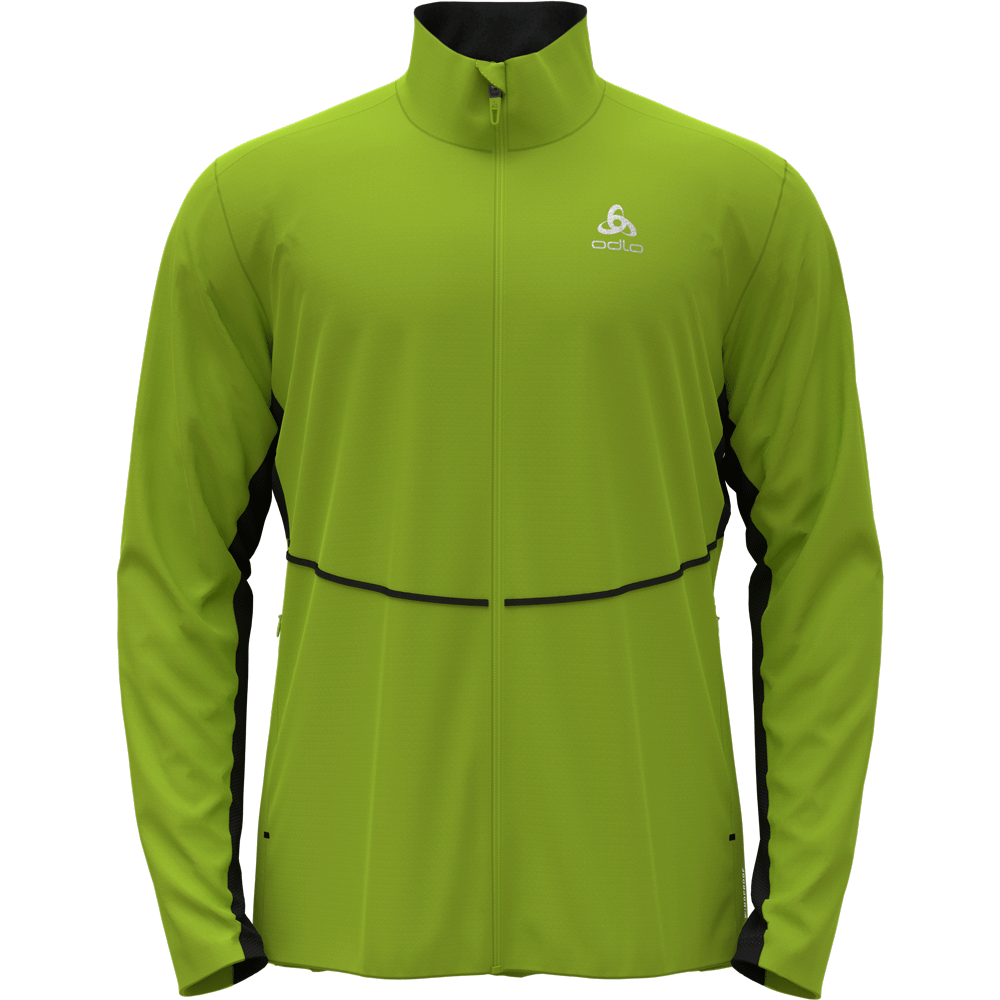 Odlo Markenes Jacke Herren lime green