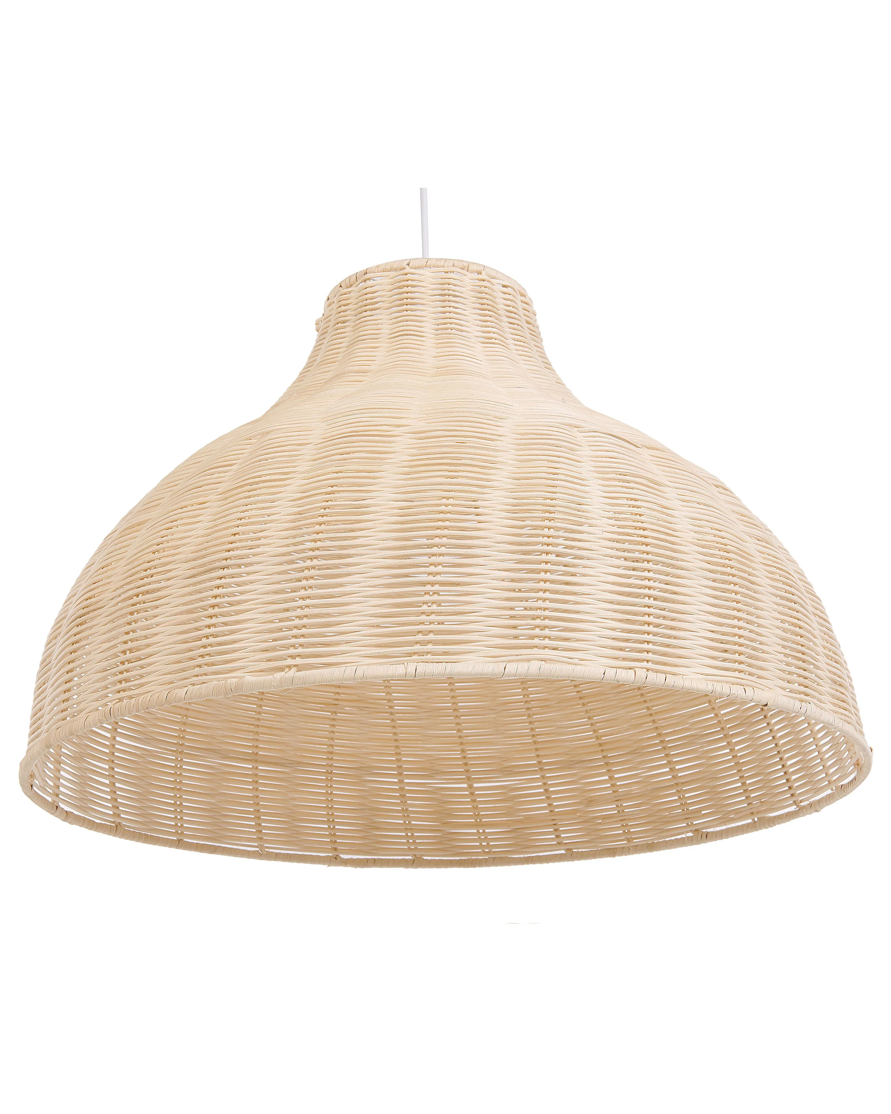 Hanglamp MILLIAN Rotan Lichtbruin