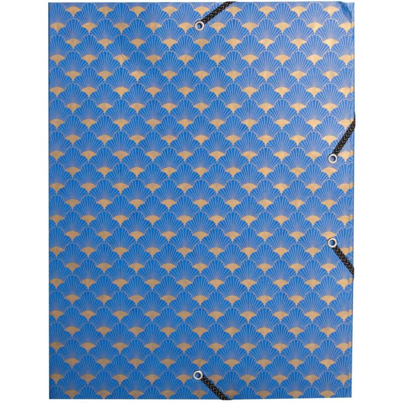Boîte de classement dos 25mm carte lustrée 600g/m2 Néo Déco - Couleurs assorties