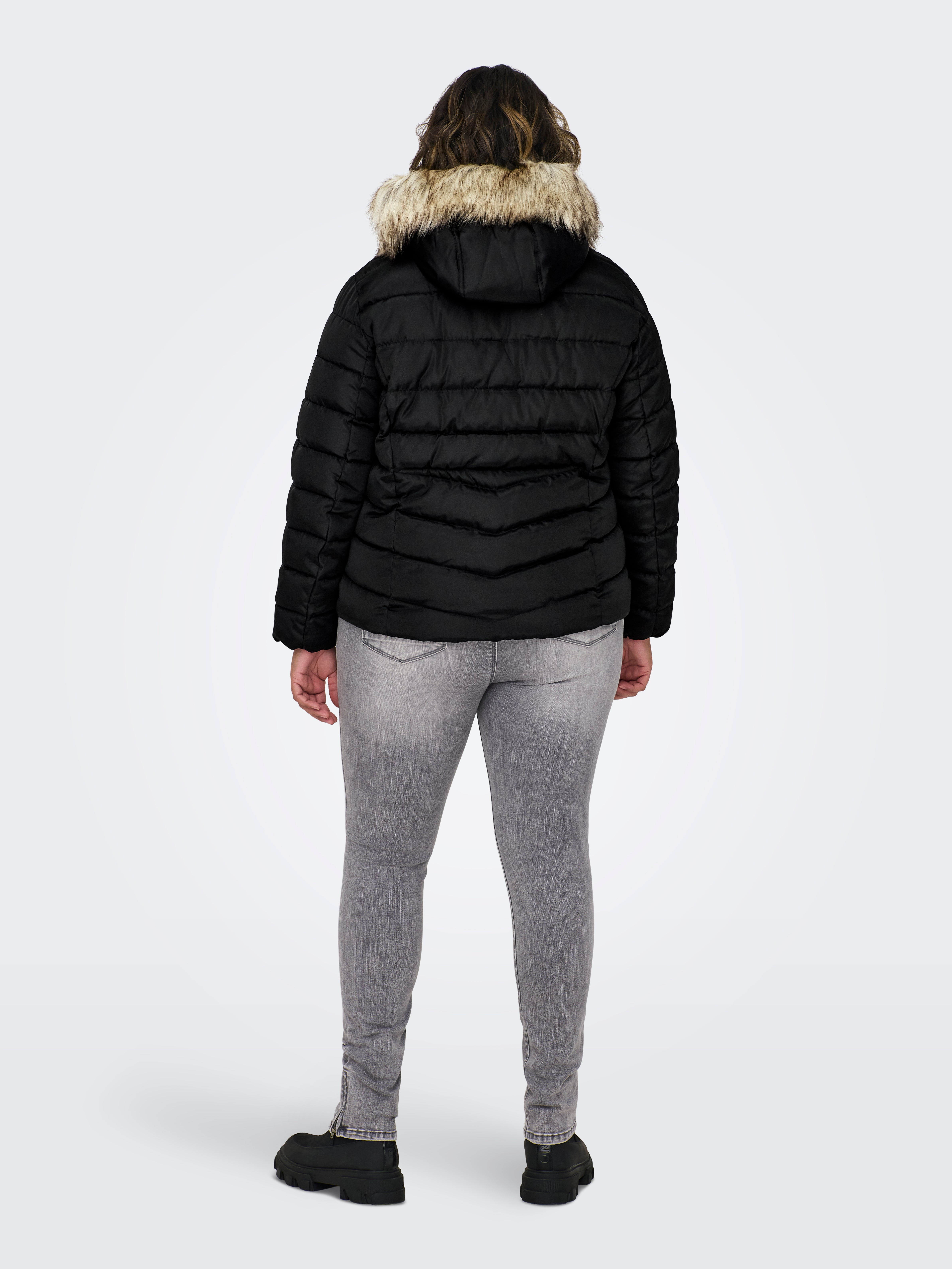 CARNEW Steppjacke Black