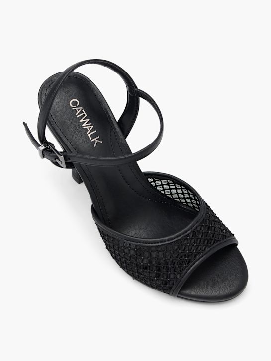 Catwalk Sandalette Schwarz