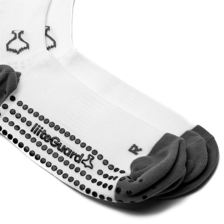 Liiteguard Chaussettes de Football PRO-TECH - Blanc