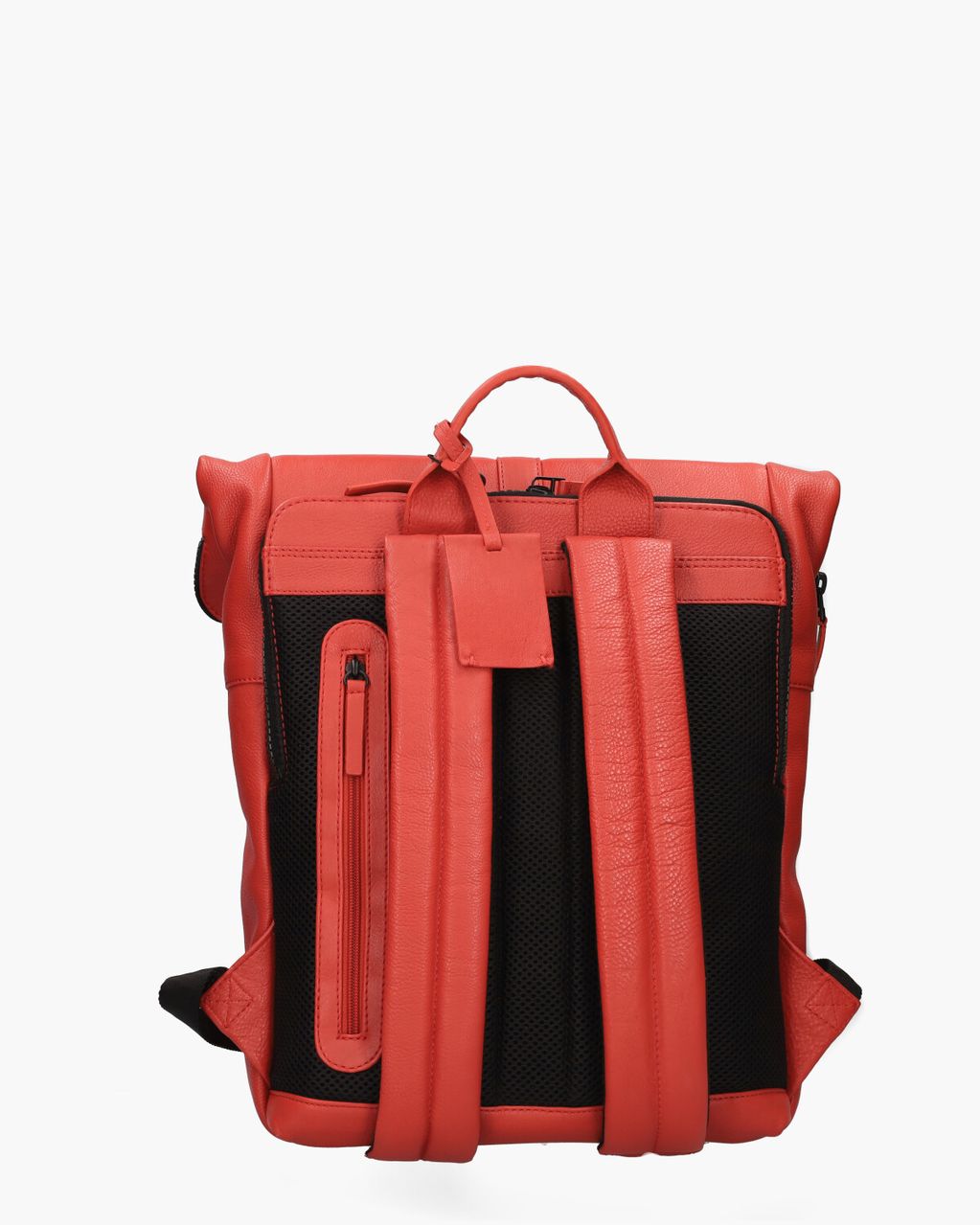 Burkely Minimal Mason Rolltop Backpack Rood Tas