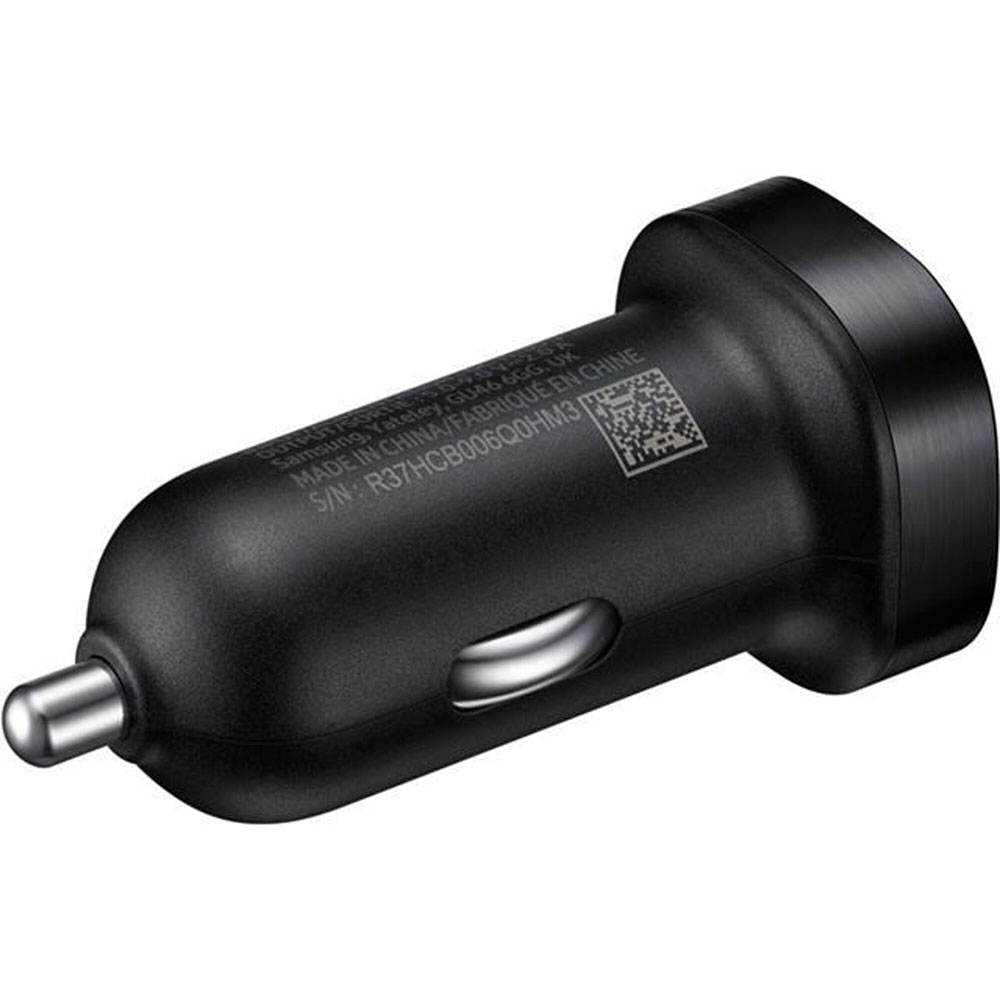 Mini AFC Auto KFZ USB Schnellladegerät 2A 12V/24V (EP-LN930BBEGWW)   Micro USB Ladekabel (1.5m) - Schwarz