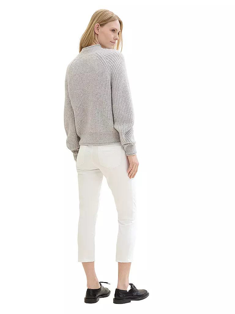 TOM TAILOR Jeans Straight Fit 7/8 ALEXA  weiss