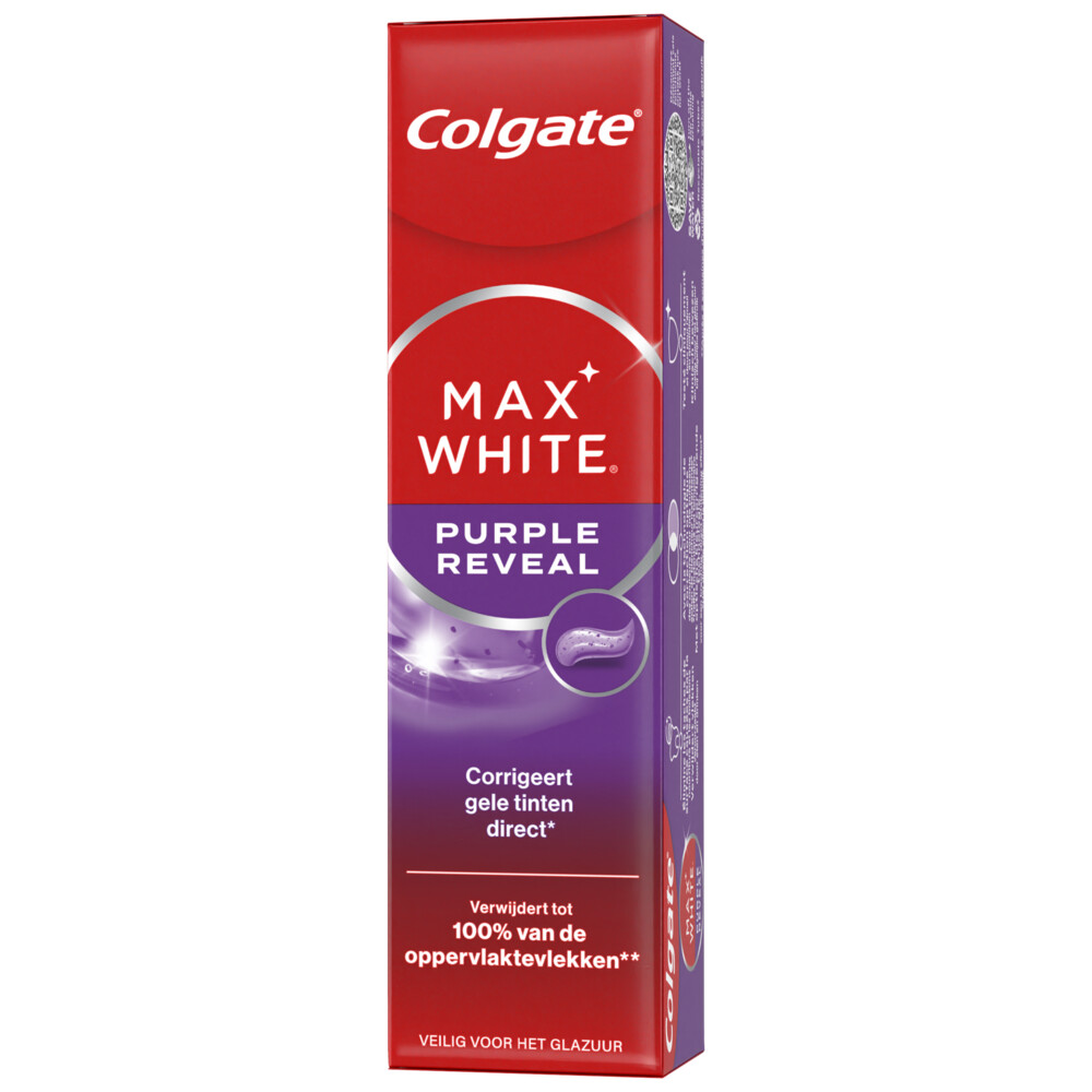 Colgate Tandpasta Max White Purple Reveal75 ml