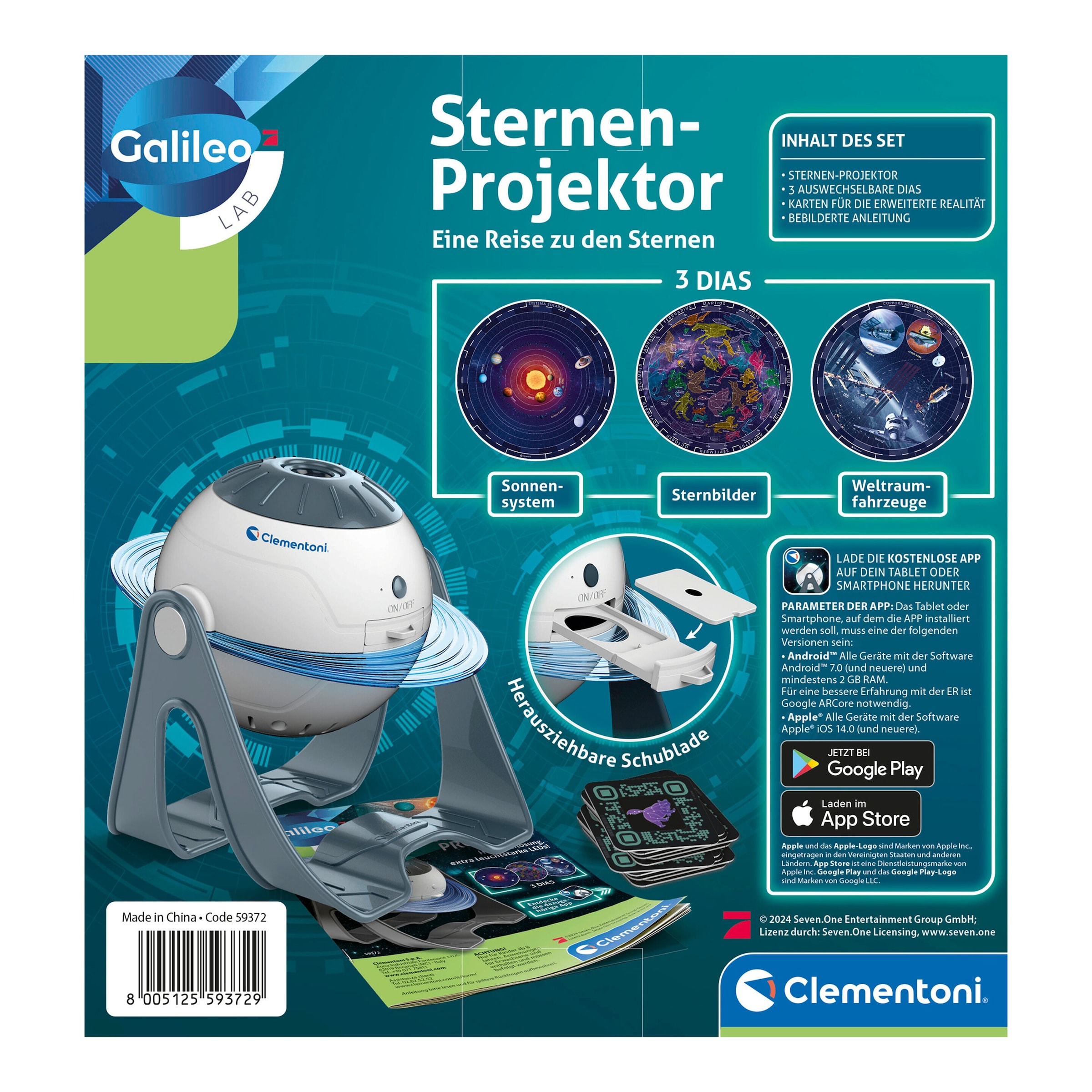 Clementoni - GALILEO Sternen-Projektor