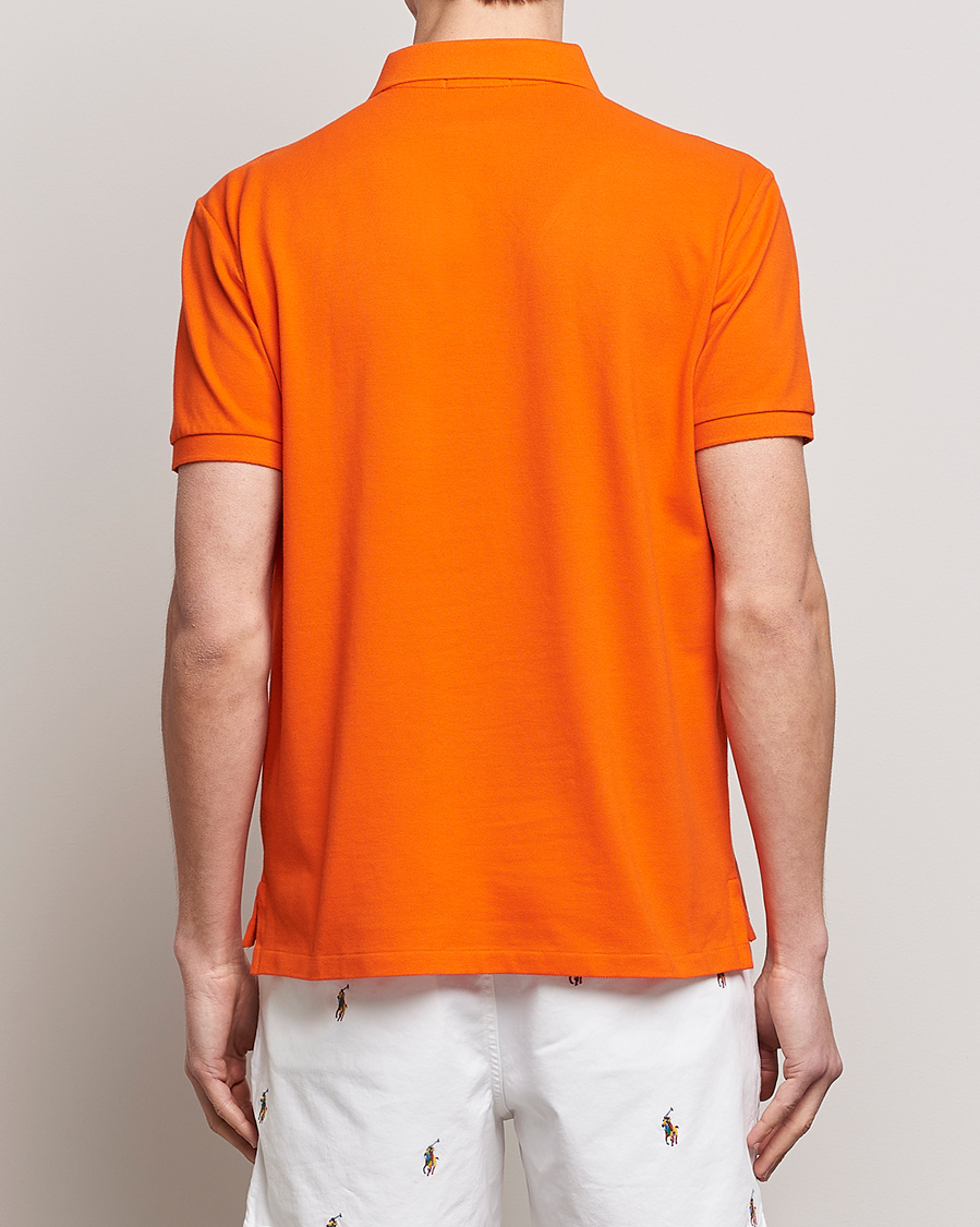 Polo Ralph Lauren Custom Slim Fit Polo Sailing Orange