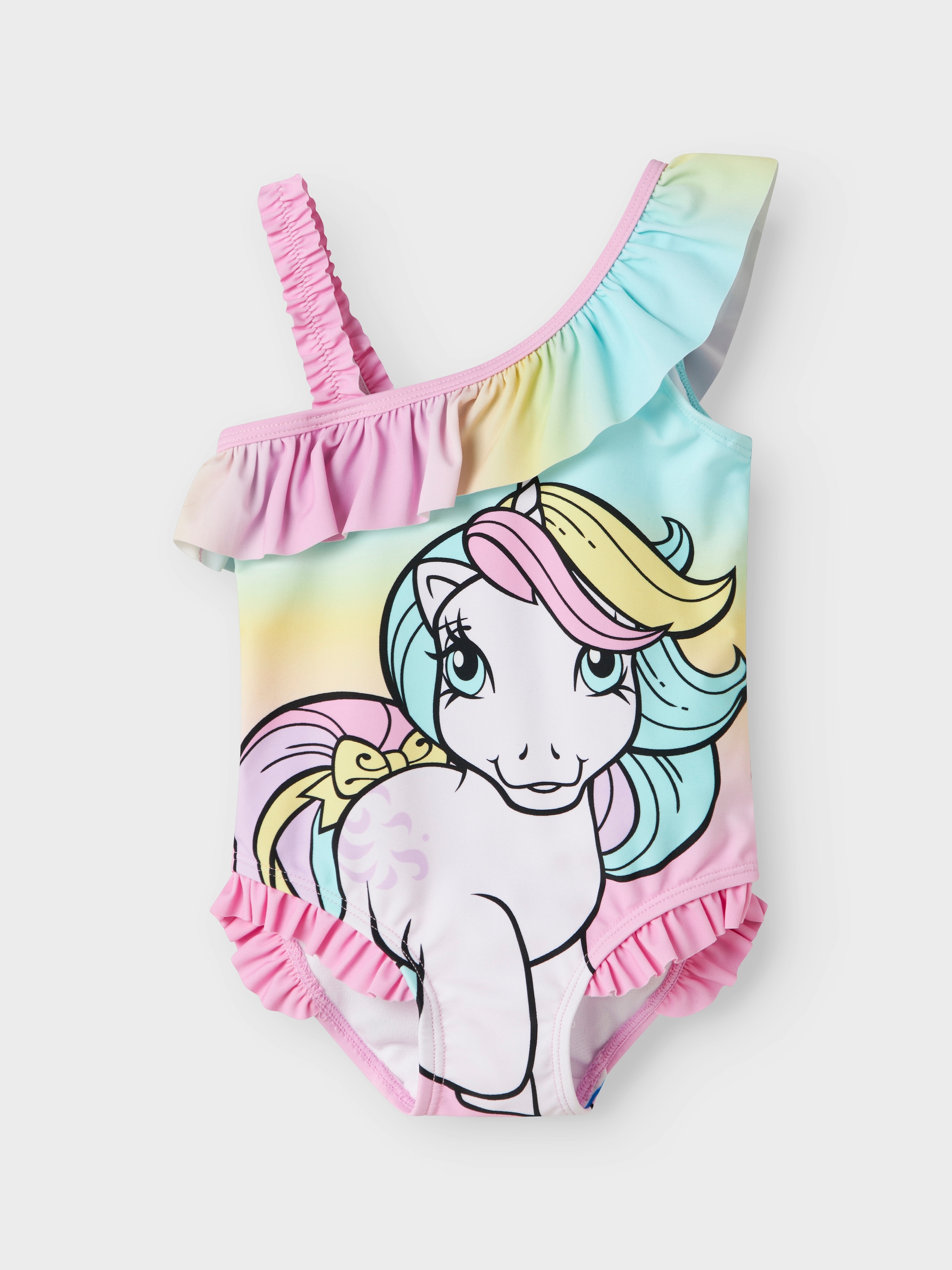 Name It Badeanzug »NMFMIKLISA MLP SWIMSUIT CPLG«, mit süssem Einhorn-Motiv