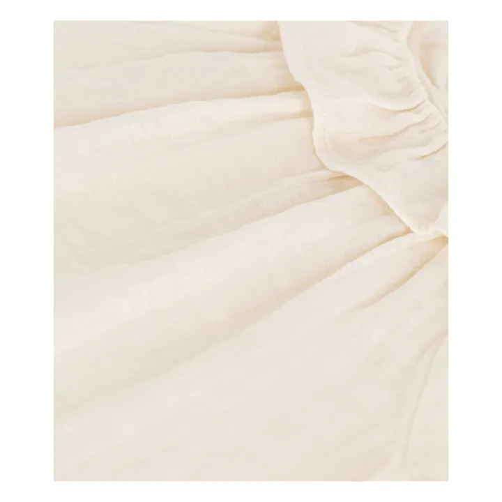 Petit Bateau Blouse Maggy Gaze de Coton | Ecru