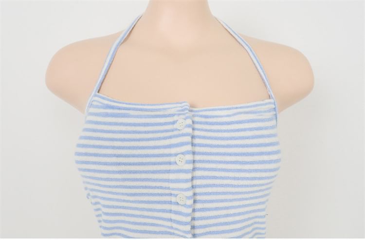 Tiaramond - Halter gestreepte tankiniset
