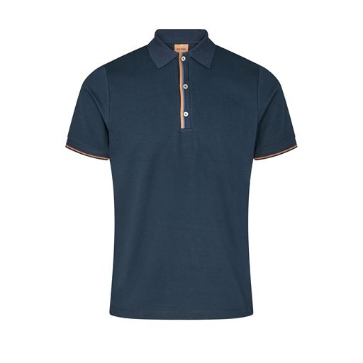 Mos Mosh Gallery Harvey Polo T-shirt, Navy, L