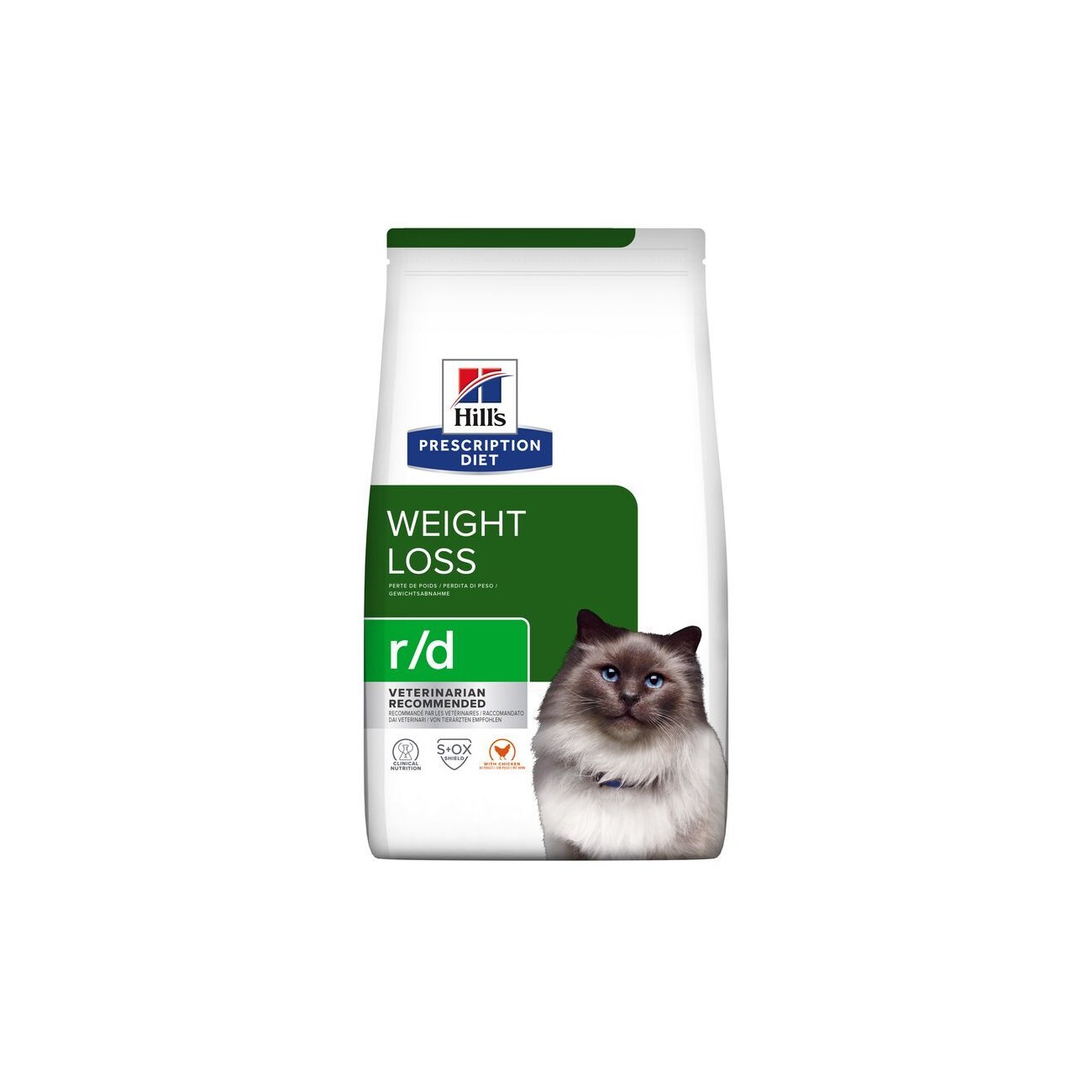 Hill's Prescription Diet Weight Loss r/d mit Huhn 1,5 kg