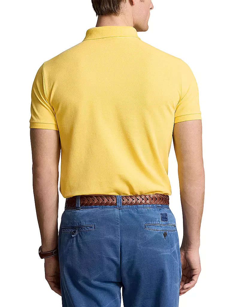 POLO RALPH LAUREN Poloshirt Custom Slim Fit gelb