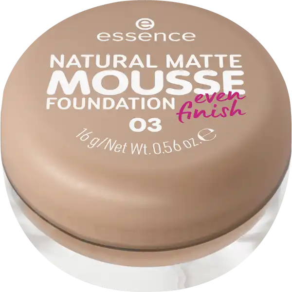 Natural Matte Mousse Foundation 03
