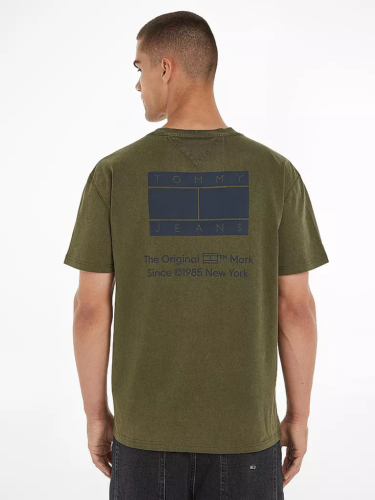 TOMMY JEANS T-Shirt  olive