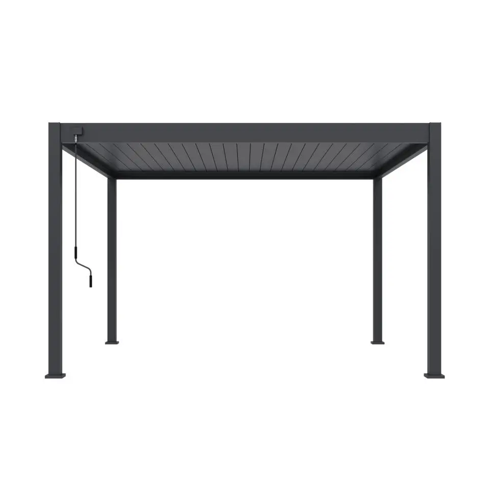 Orion Deluxe terrasoverkapping 360 x 400 cm antraciet