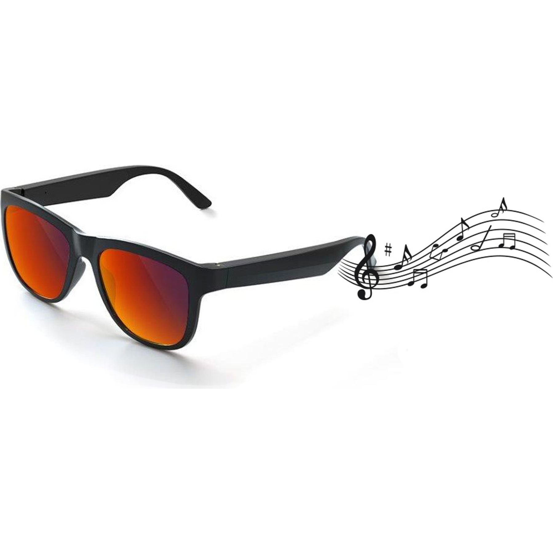 Caliber Soundglasses Smart Fietsbril