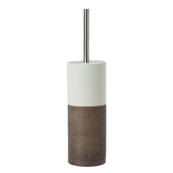 Sealskin Doppio toiletborstelhouder porselein bruin
