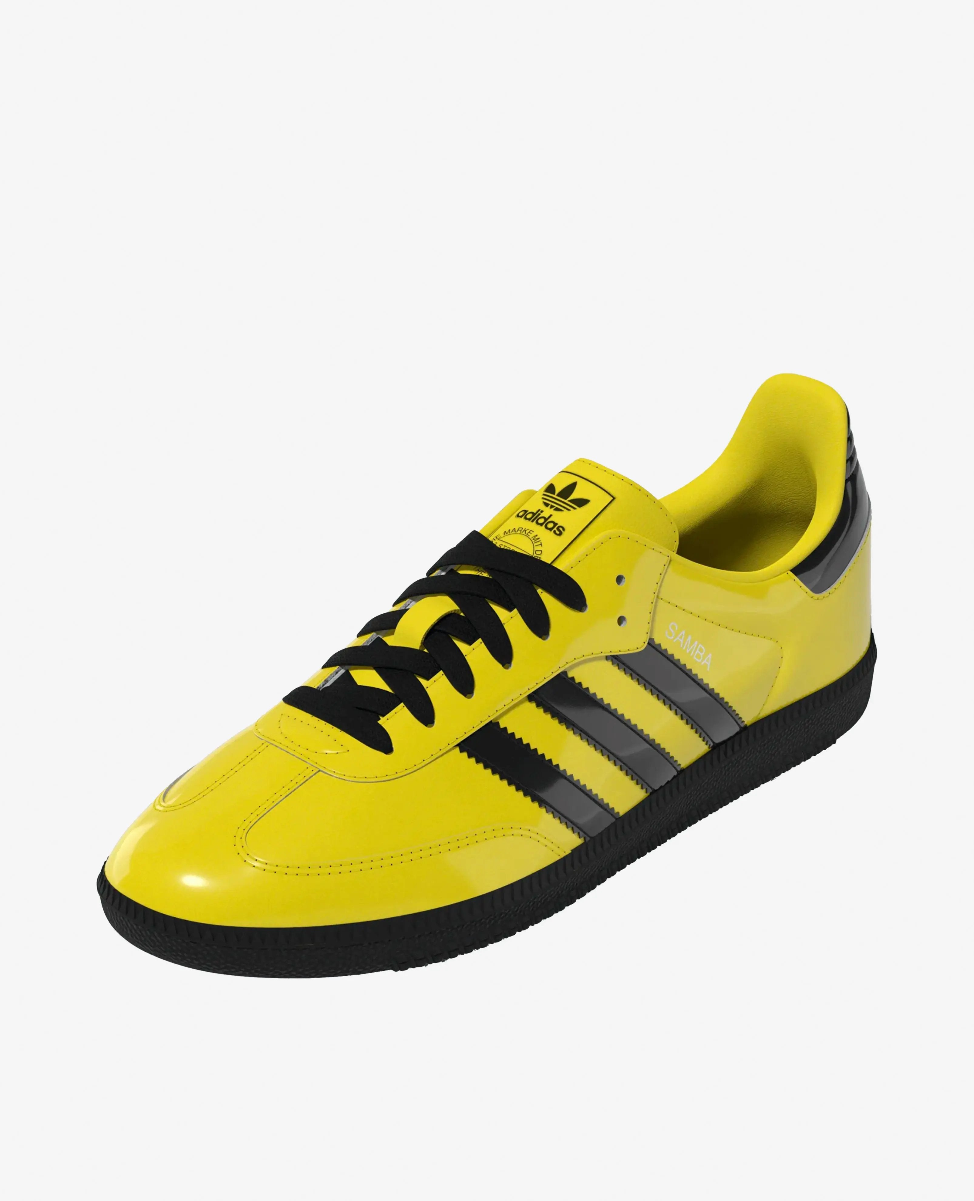 adidas Samba OG WMNS (Yellow/Core Black-Zero Metallic)