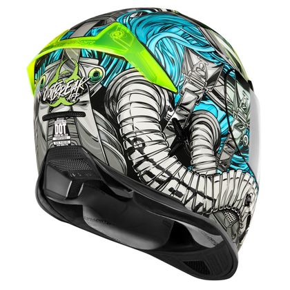 Casque Icon AIRFRAME PRO - OUTBREAK - Vert / Bleu