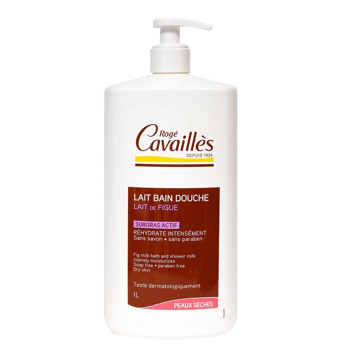 Lait bain & douche lait de figue 1L (dont 250 ml offert)