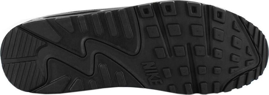 Nike Air Max 90 Leather Heren Sneakers Black Black-Black