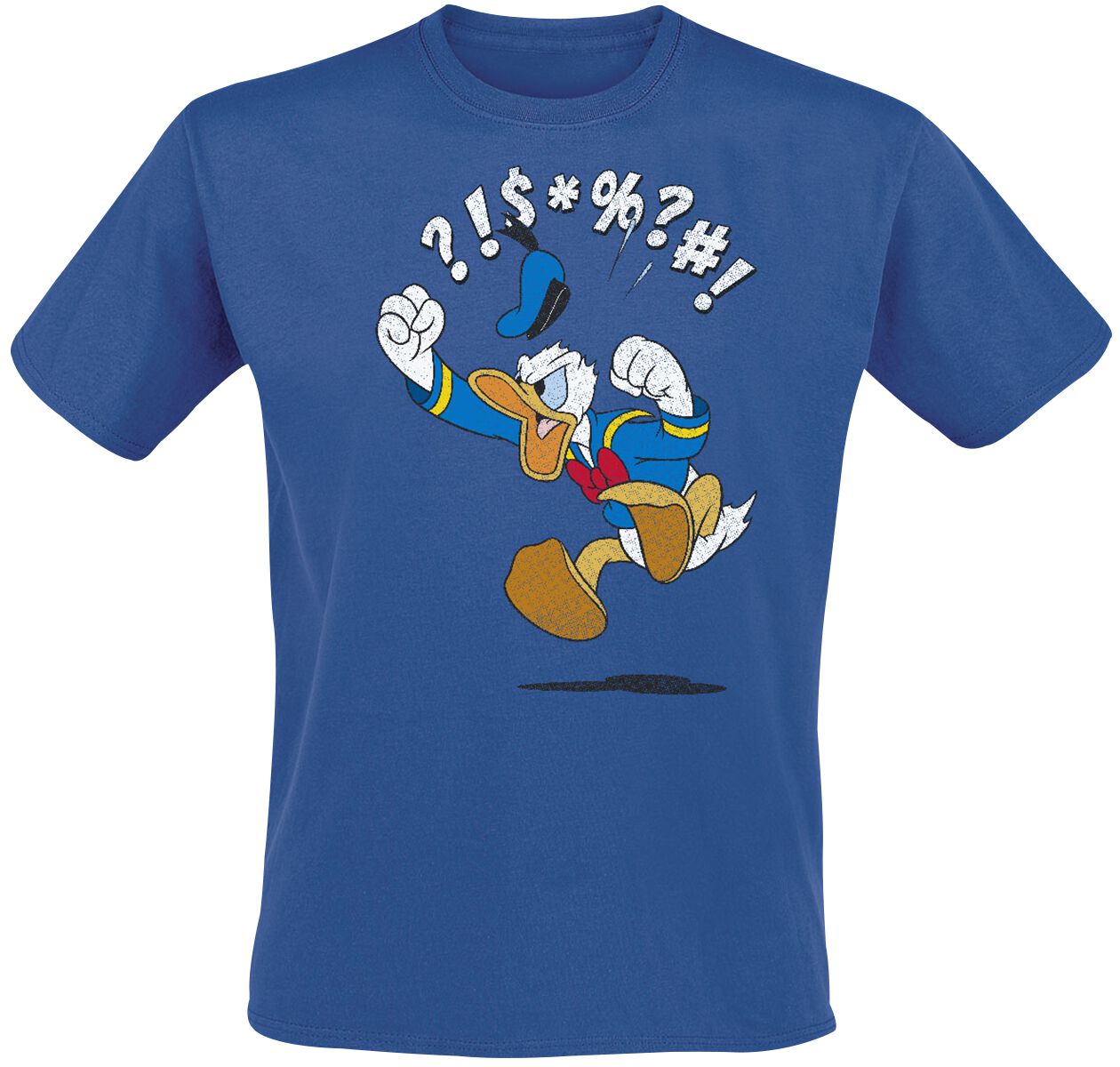 Angry Donald | Mickey & Minnie Mouse T-Shirt Manches courtes